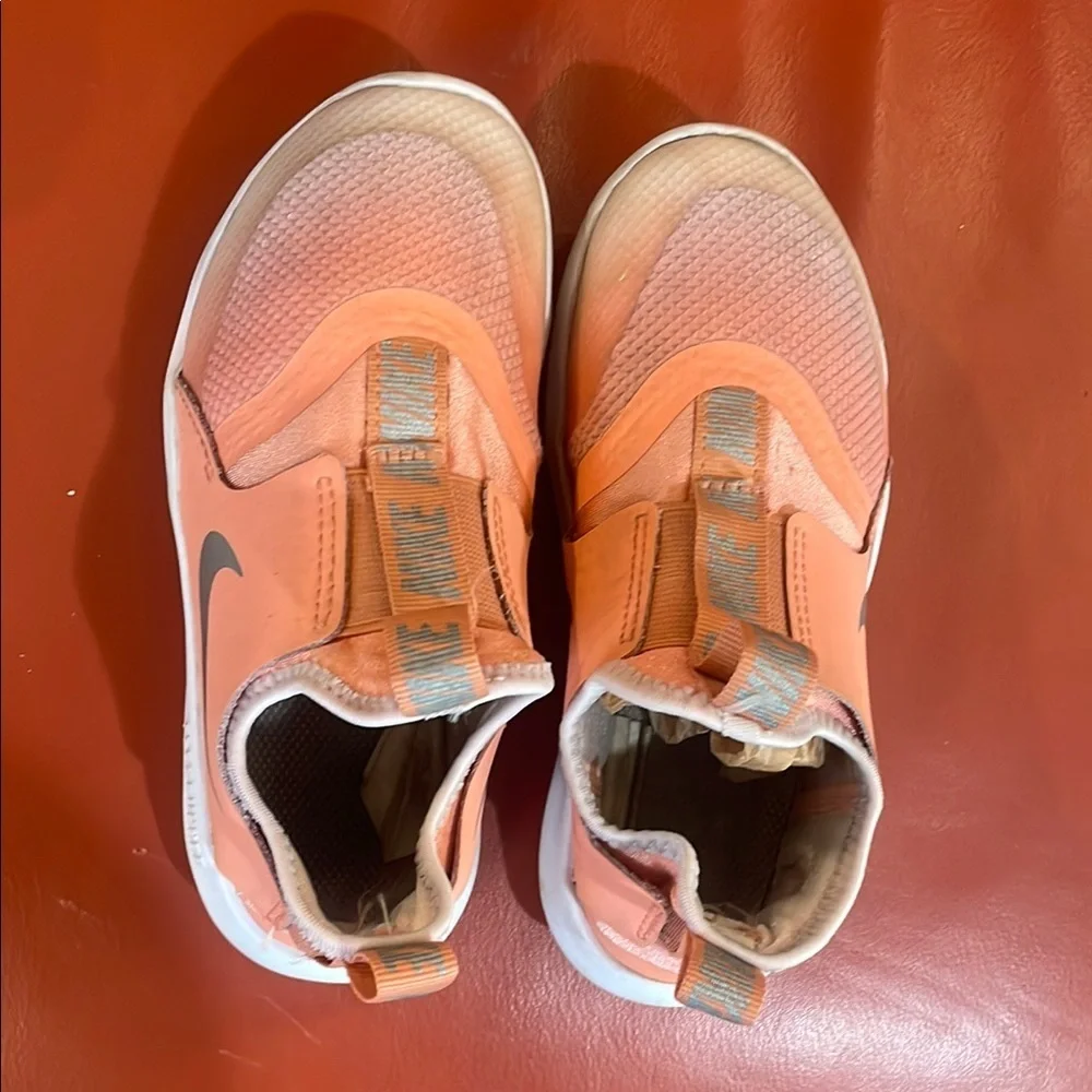 Nike Kids' Orange Slip-On Shoes - Picture 5 of 6